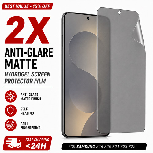 Anti glare matte hydrogel - matte,